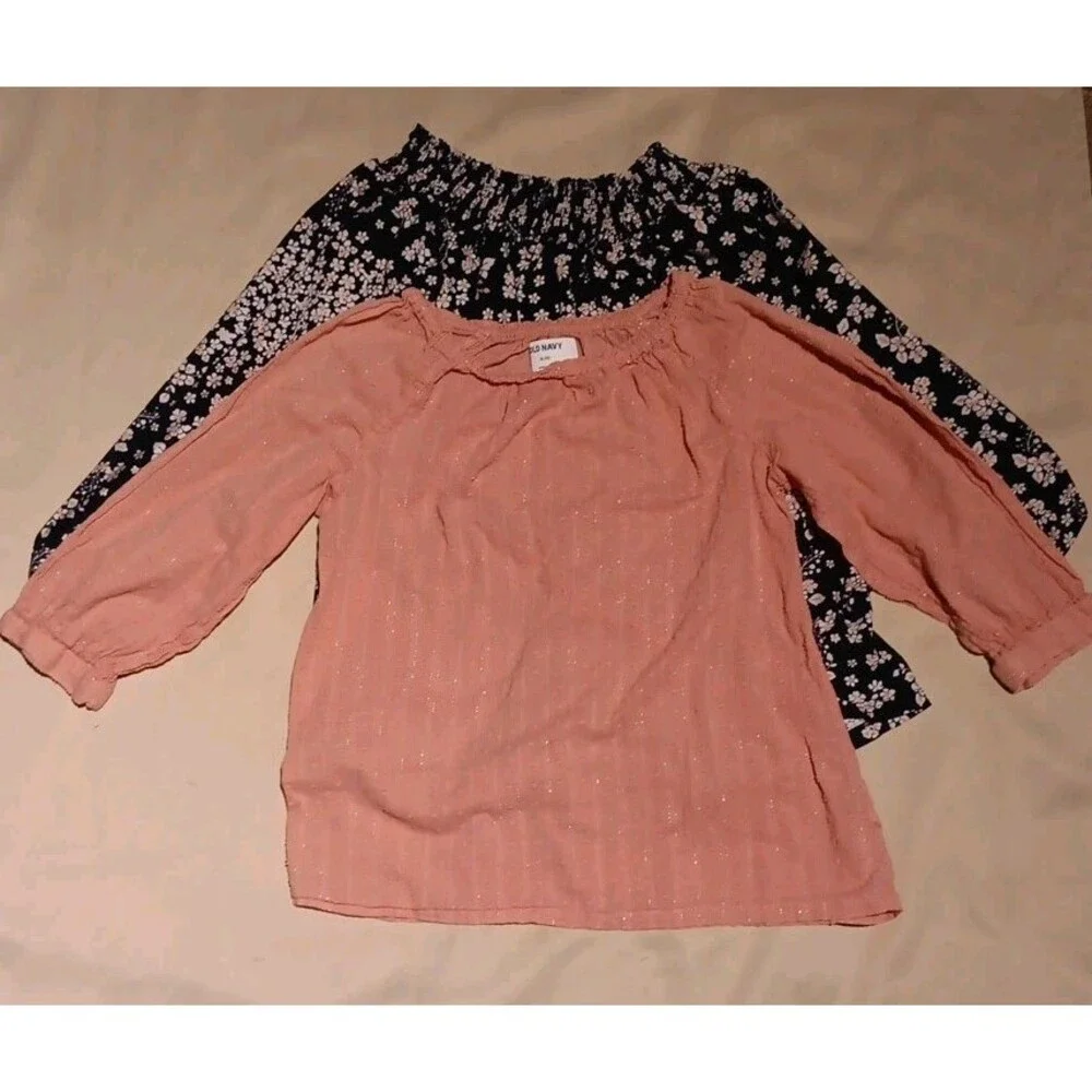 Lot Of 2 Girl’s Size XL (14) Old Navy Long Sleeve Shirts